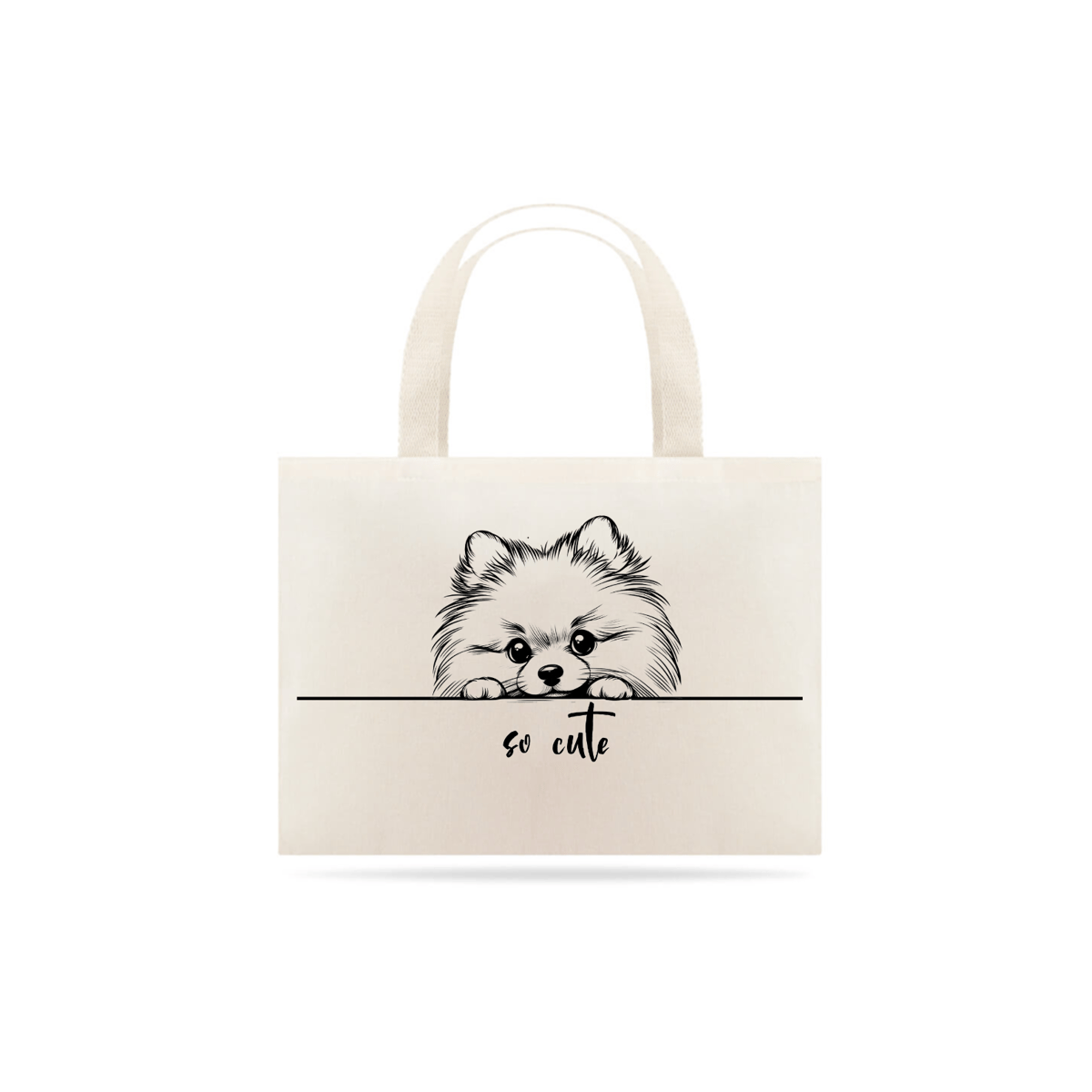 Nome do produto: Ecobag So Cute Spitz 02