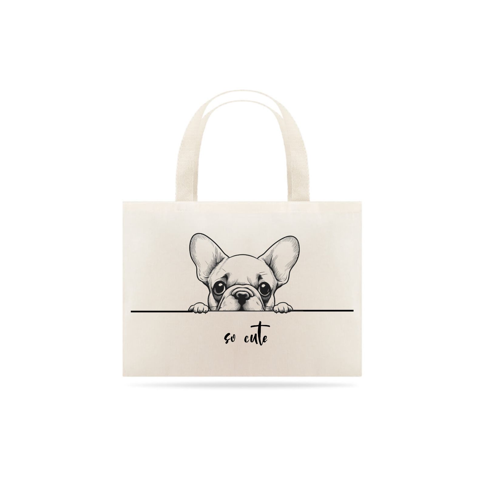 Ecobag So Cute Bulldog Francês 01