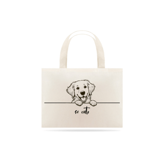 Ecobag So Cute Golden Retriever 01