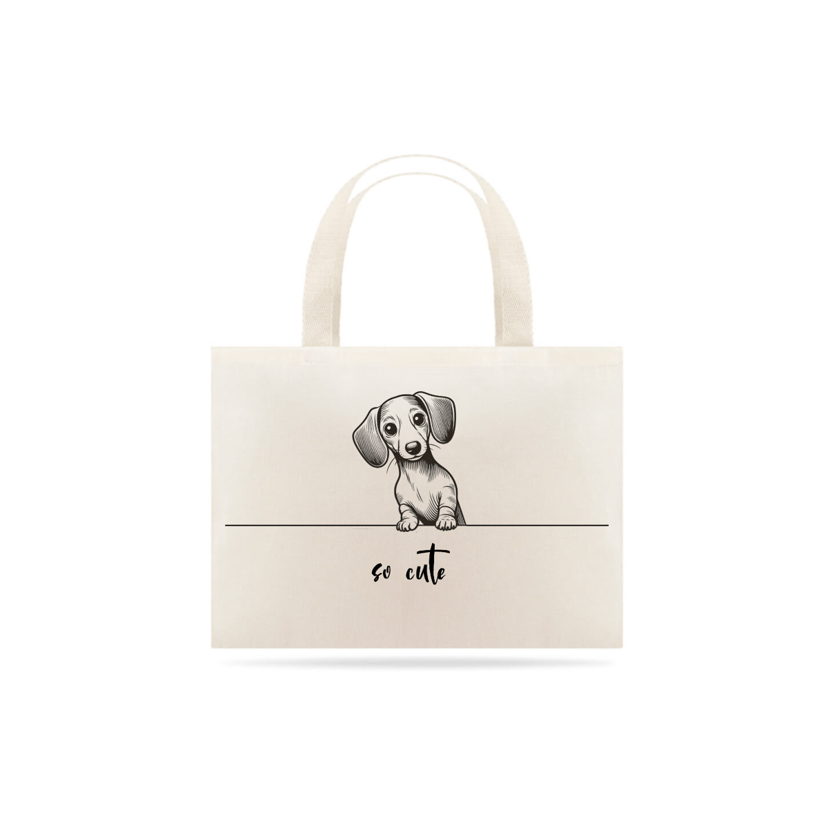 Nome do produto: Ecobag So Cute  Salsicha 01
