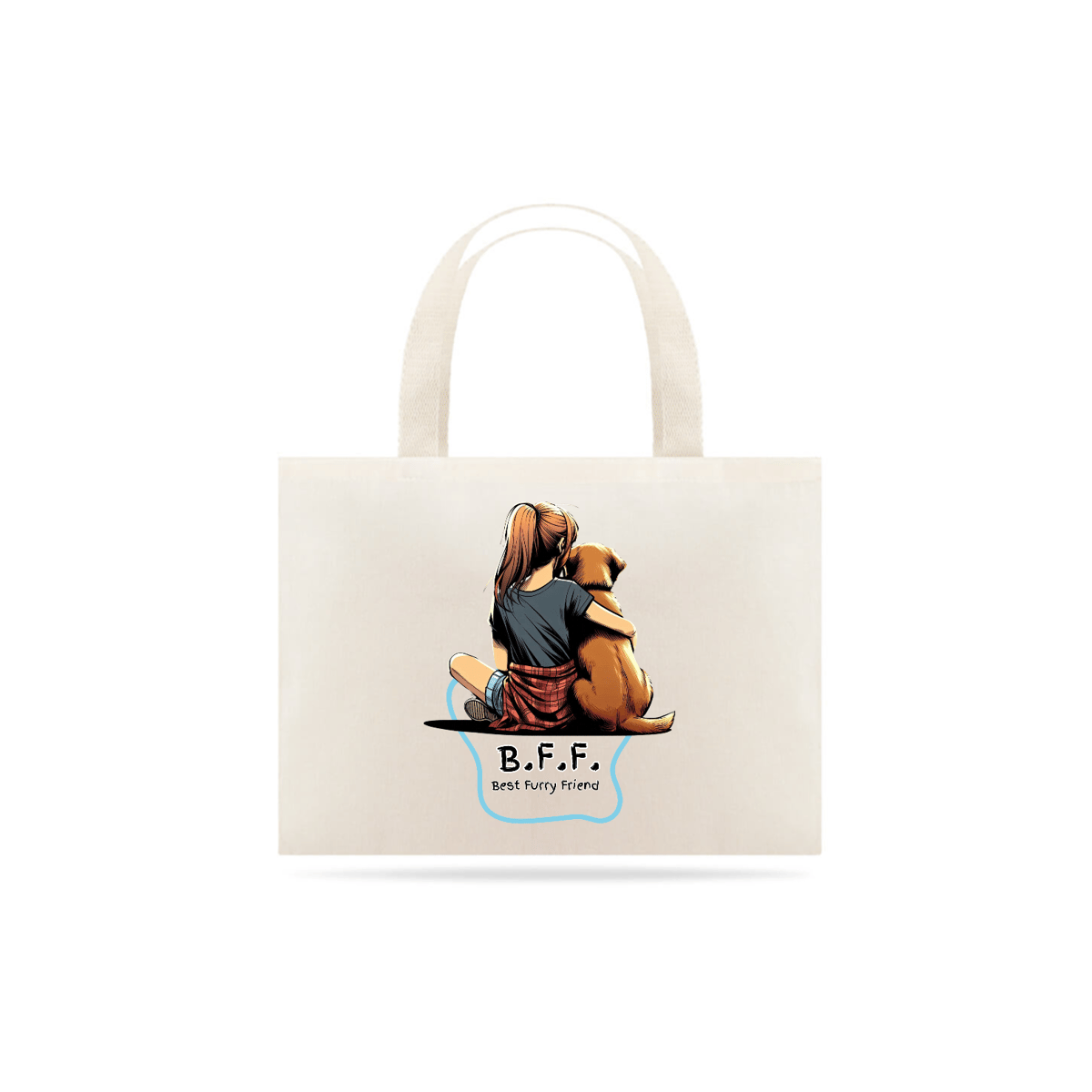 Nome do produto: Ecobag BFF - Caramelo