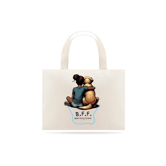 Ecobag BFF - Golden Retriever 01
