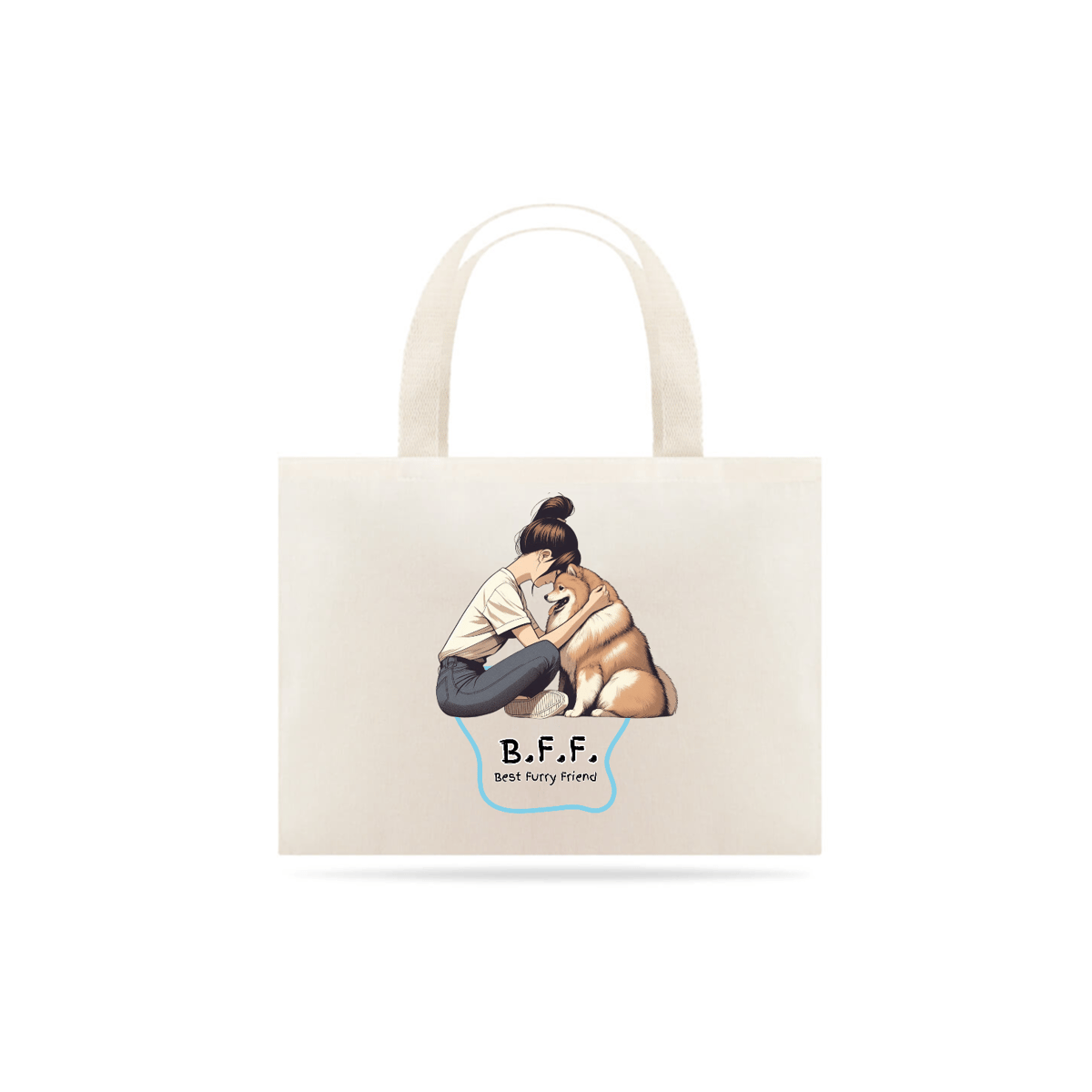 Nome do produto: Ecobag BFF -  Spitz 01