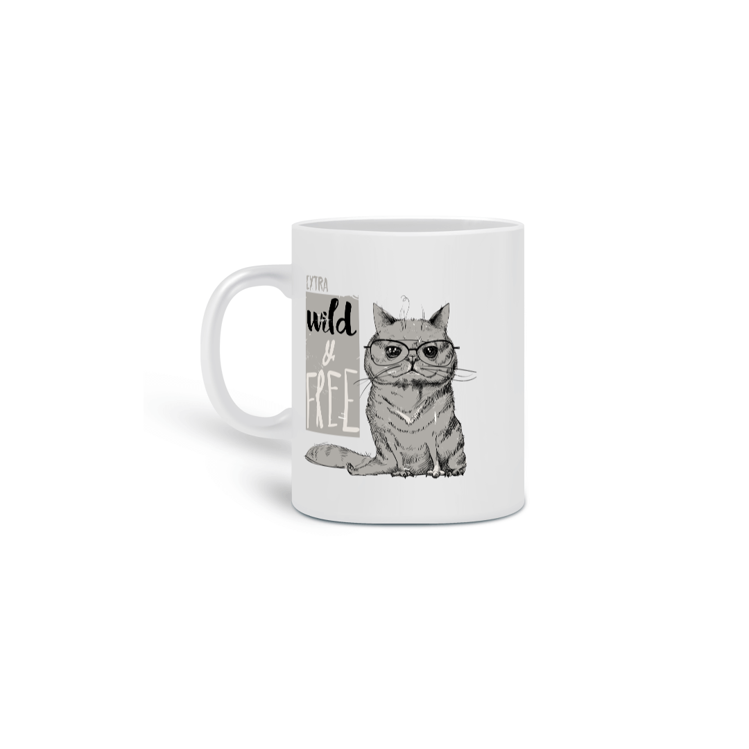Nome do produto: Caneca Extra Wild & Free