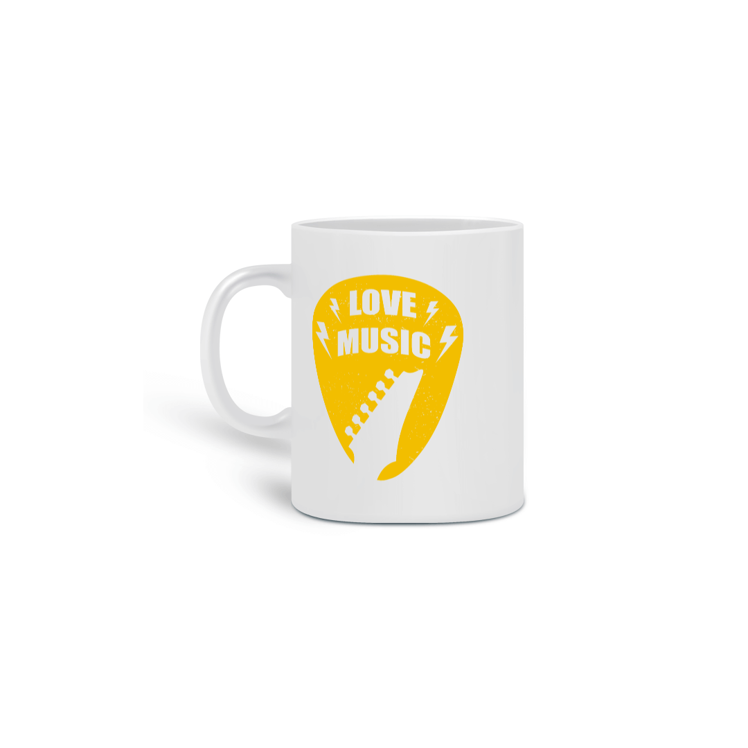 Nome do produto: Caneca Love Music