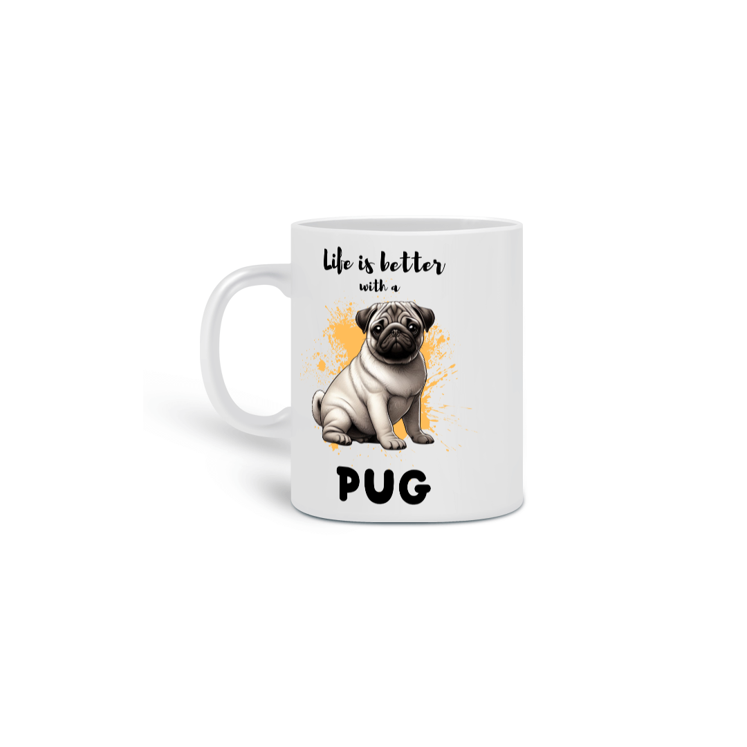 Nome do produto: Caneca Pug 04