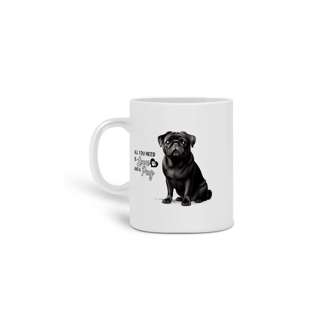 Nome do produto: Caneca Pug 05