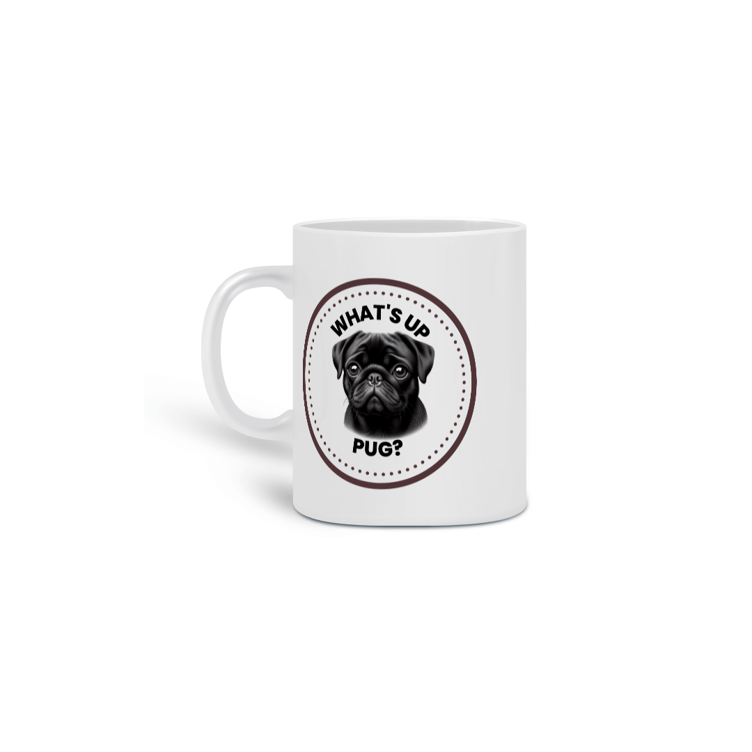 Nome do produto: Caneca Pug 08