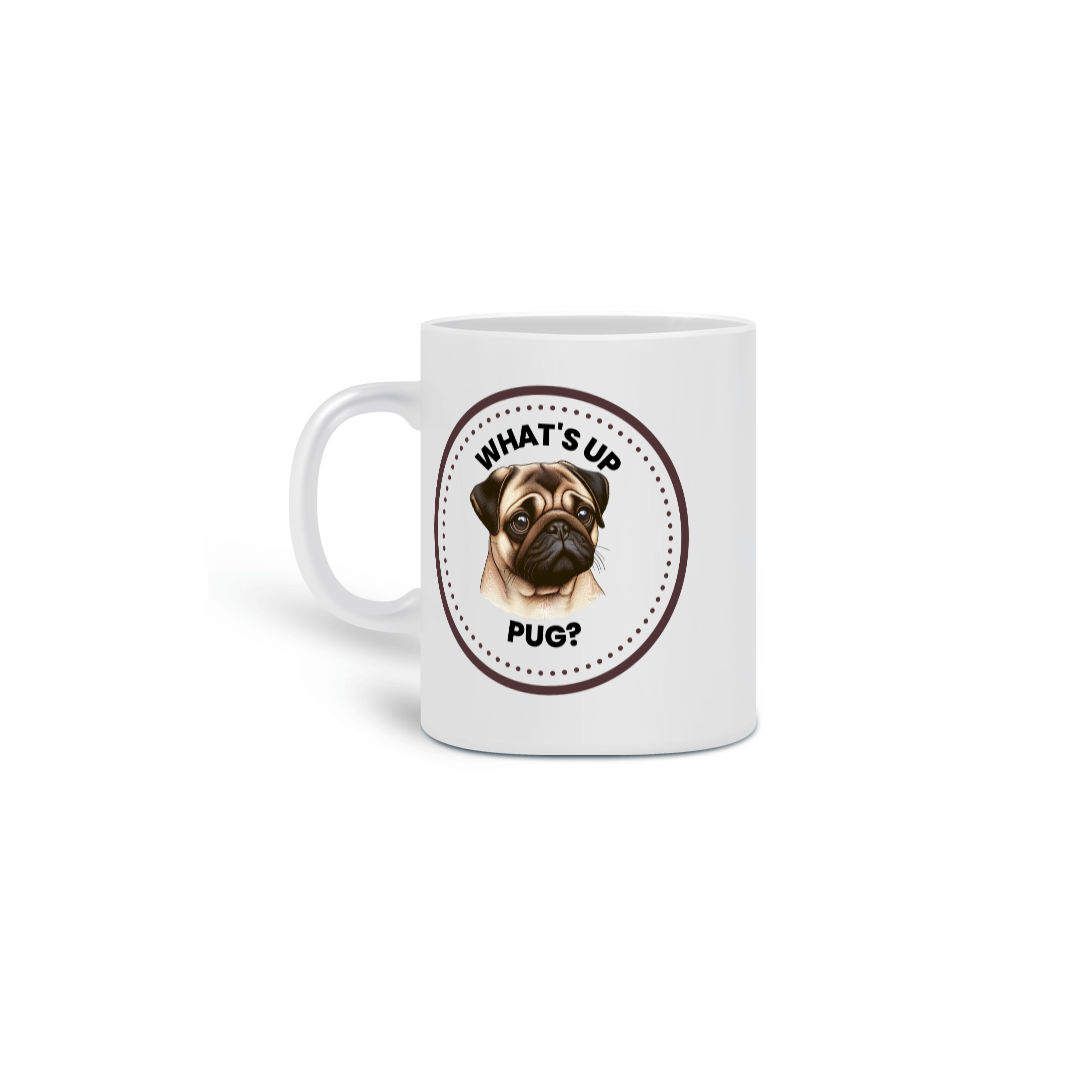 Nome do produto: Caneca Pug 09