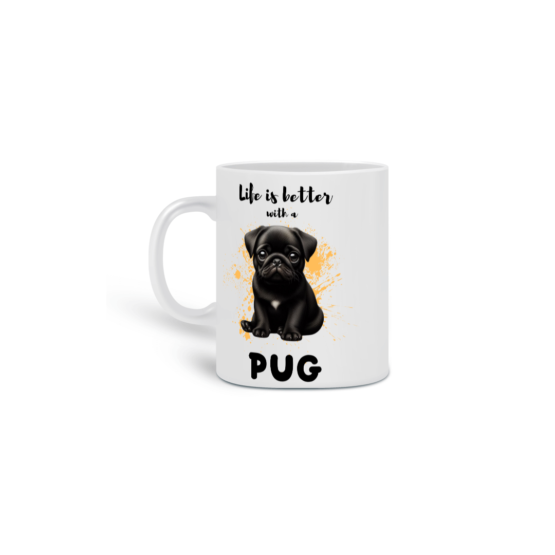 Nome do produto: Caneca Pug 12