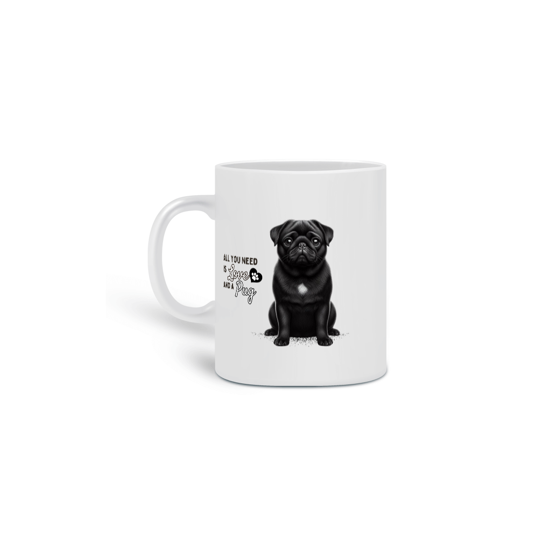 Nome do produto: Caneca Pug 13