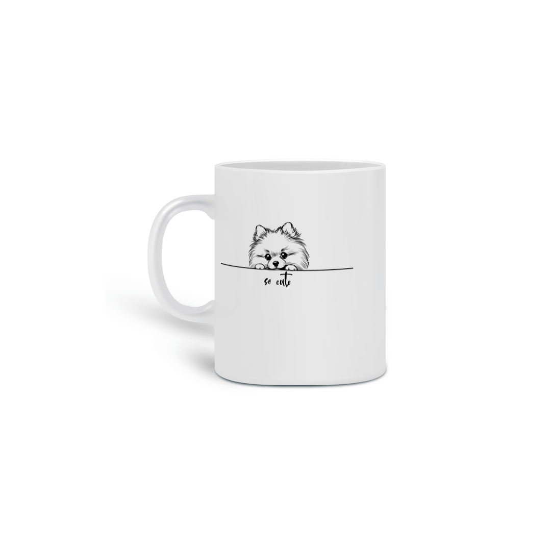 Nome do produto: Caneca So Cute Spitz 02