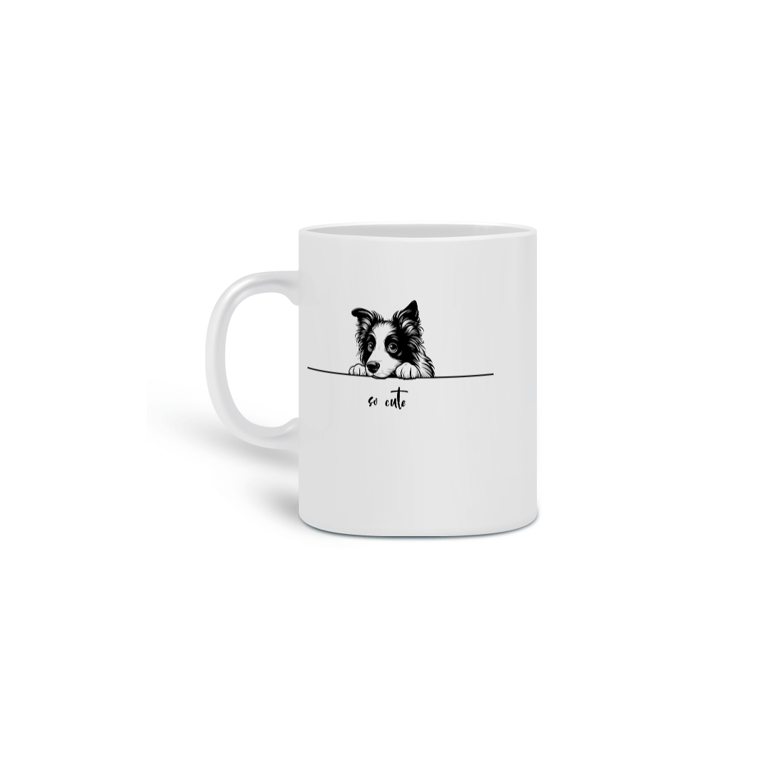 Caneca So Cute Border Collie 02