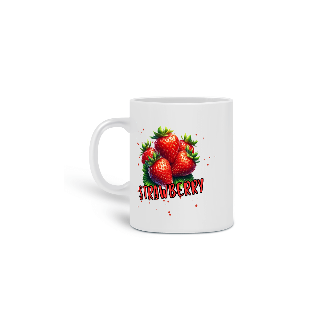 Nome do produto: Caneca Strawberry