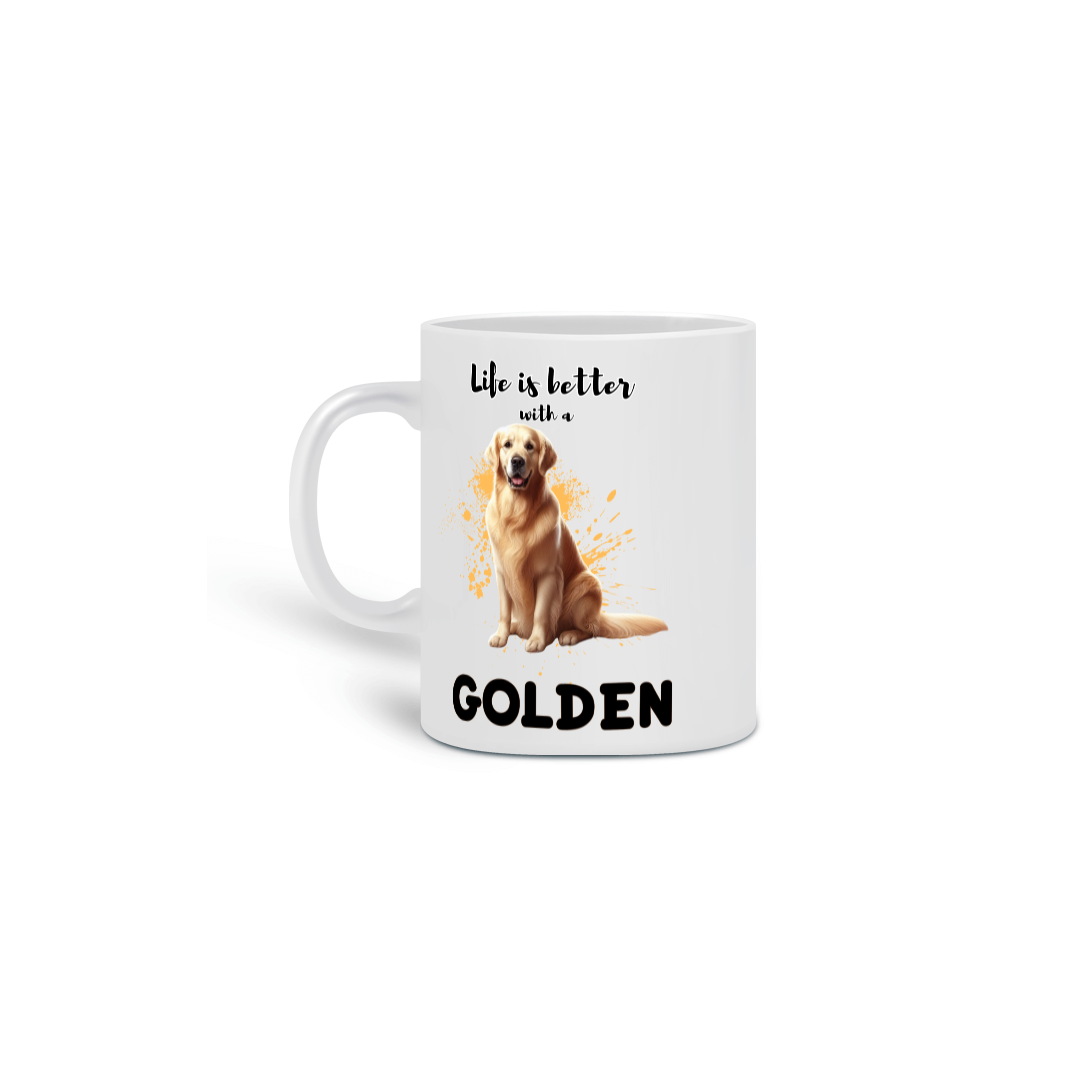 Nome do produto: Caneca Golden C