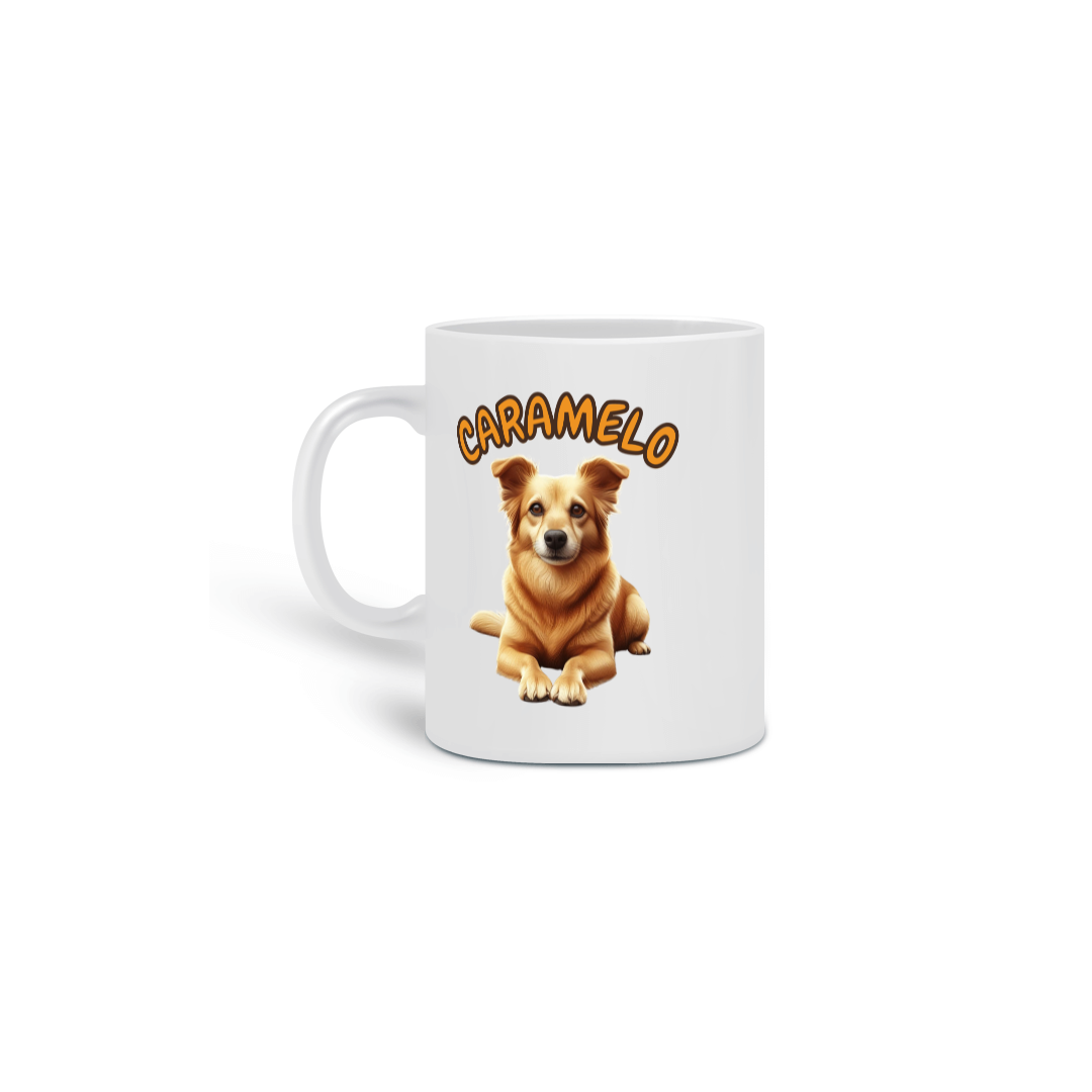 Nome do produto: Caneca Caramelo C
