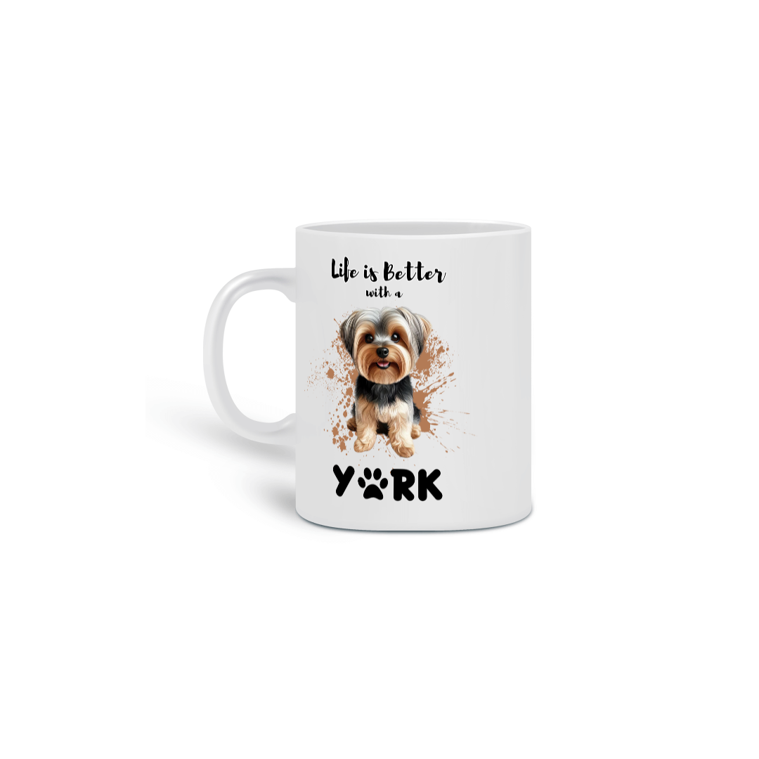 Nome do produto: Caneca Yorkshire M