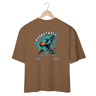 Nome do produto T-Shirt Oversized Basketball Skull