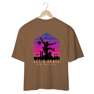 Nome do produto T-Shirt Oversized Lets Skate