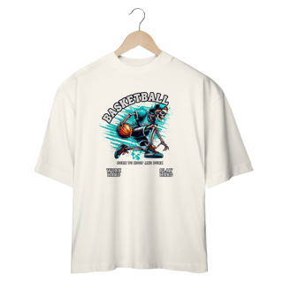 Nome do produto T-Shirt Oversized Basketball Skull