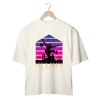 Nome do produto T-Shirt Oversized Lets Skate