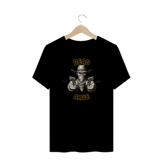 Nome do produto Camiseta Plus Size Dead/Alive