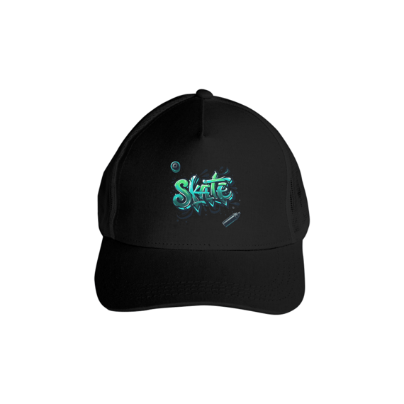 Boné Americano com Tela Skate B