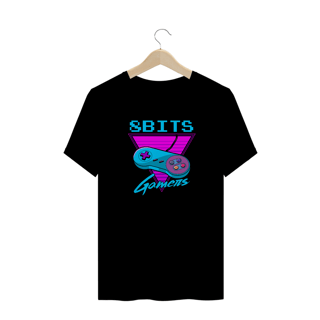 Nome do produto T-Shirt Plus Size 8Bits Gamers