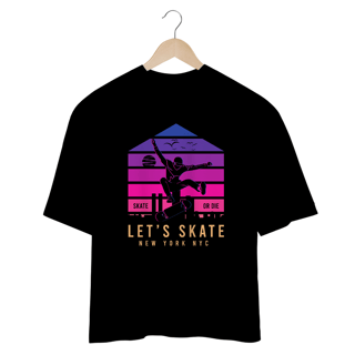 Nome do produto T-Shirt Oversized Lets Skate
