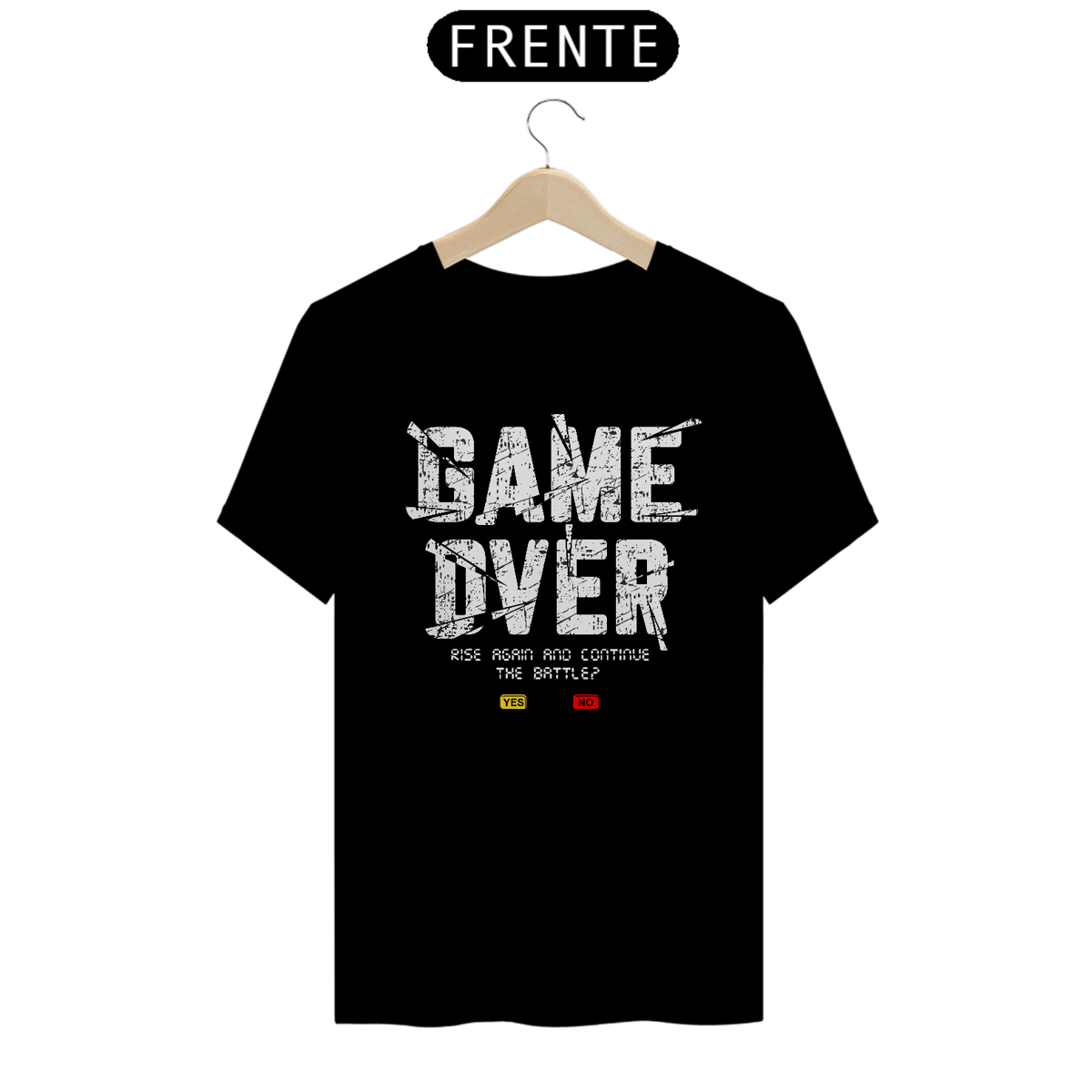 Nome do produto: T-Shirt Game Over