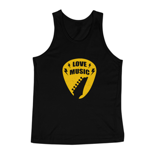 Nome do produto Regata Masculina Love Music