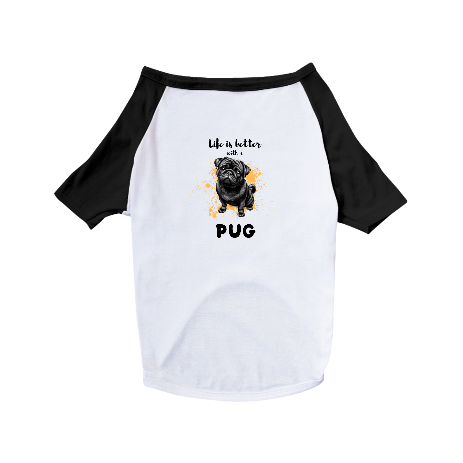 T-Shirt Pet Dog Pug 01