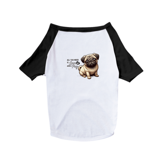 T-Shirt Pet Dog Pug 06