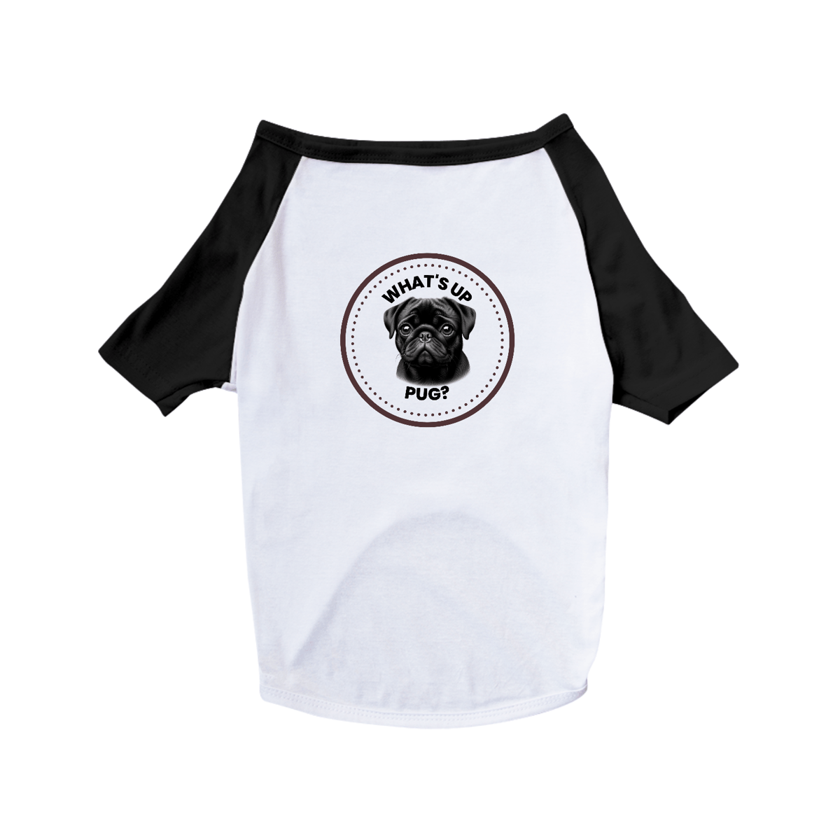 Nome do produto: T-Shirt Pet Dog Pug 08