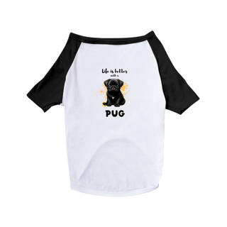 T-Shirt Pet Dog Pug 12