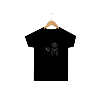 Nome do produto T-Shirt Infantil Pug 13