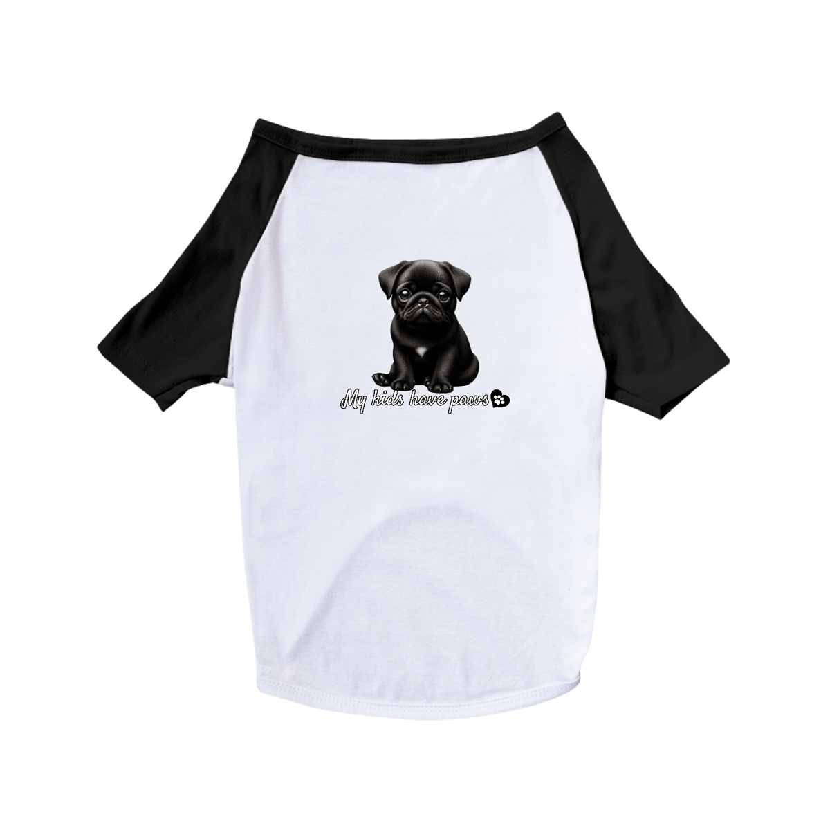 Nome do produto: T-Shirt Pet Dog Pug 14