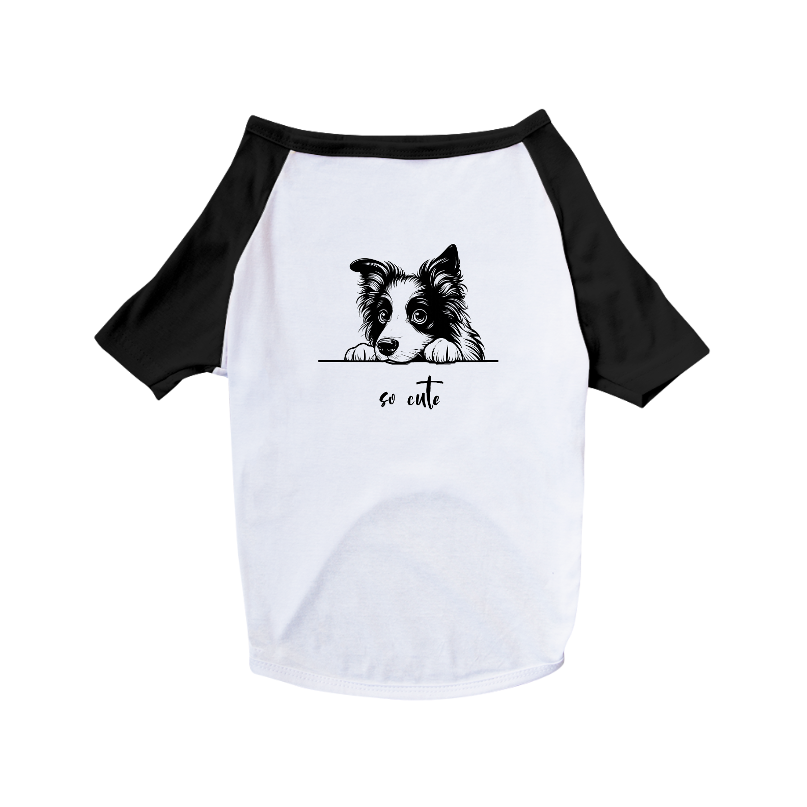 T-Shirt Pet Dog So Cute Border Collie 02