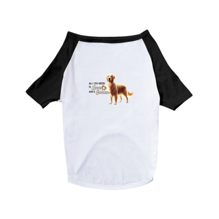 T-Shirt Pet Dog Golden A