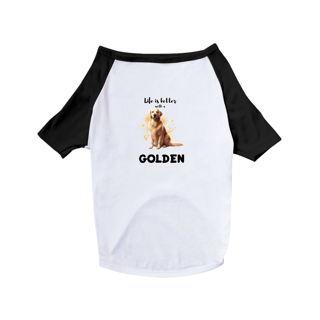 T-Shirt Pet Dog Golden C