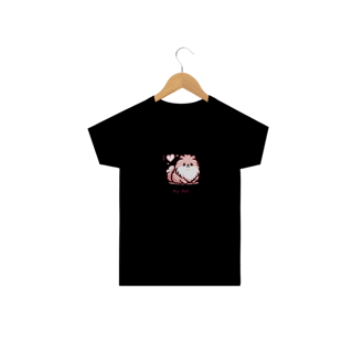 Nome do produto T-Shirt Infantil I Love My Pet (Spitz) 01