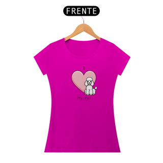 Nome do produto Baby Long I Love My Pet (Poodle)