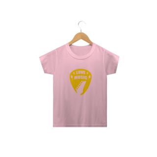 Nome do produto T-Shirt Infantil Love Music