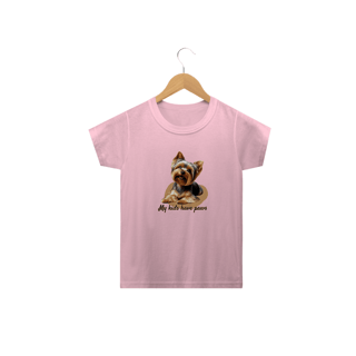 Nome do produto T-Shirt Infantil Yorkshire E