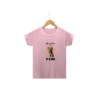 Nome do produto T-Shirt Infantil Yorkshire G