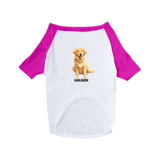 Nome do produto T-Shirt Pet Dog Golden Retriever