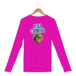 Nome do produto T-Shirt Manga Longa Sport Dry UV Pesca Esportiva Tucunaré