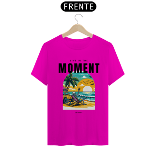 Nome do produto T-Shirt Live In The Moment, be Happy