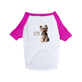 Nome do produto T-Shirt Pet Yorkshire C
