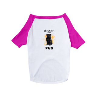 Nome do produto T-Shirt Pet Pug 02
